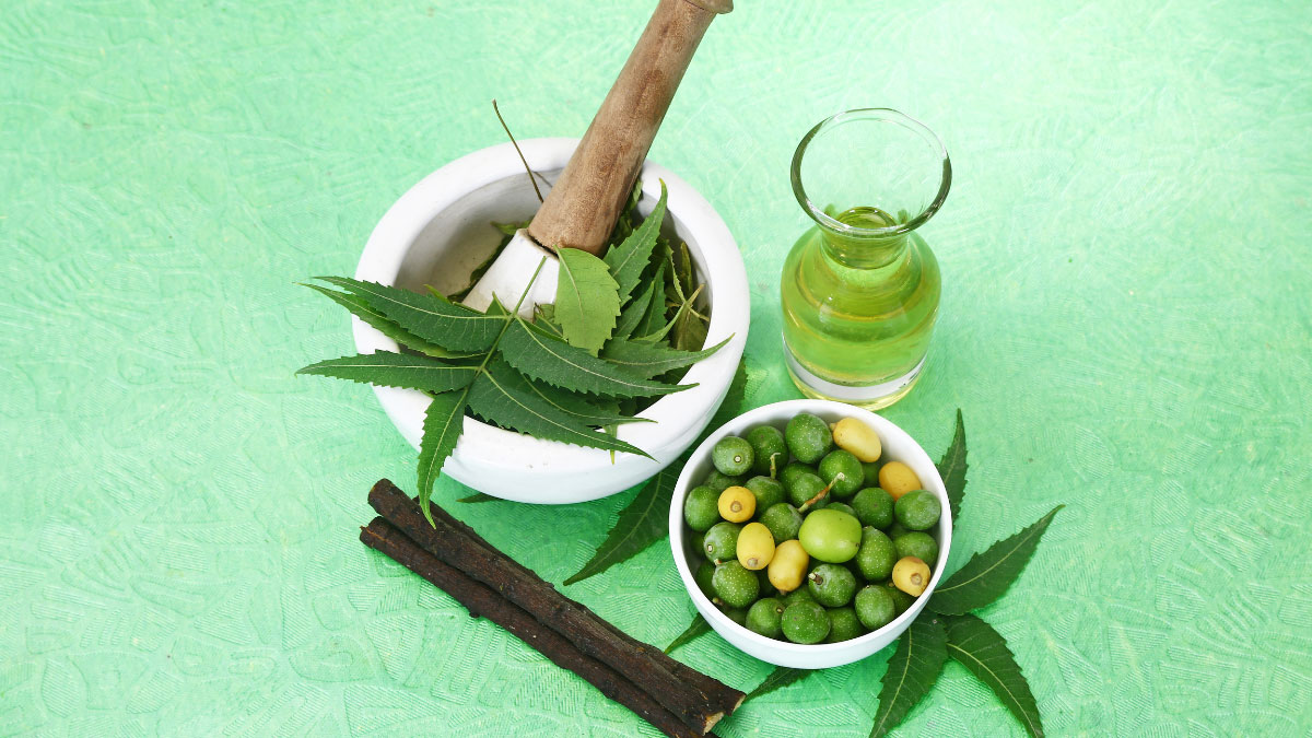 Neem oil is beneficial for the skin, prevents wrinkles