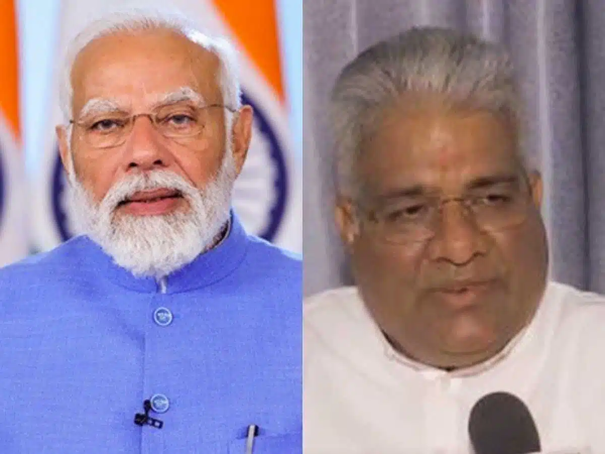 PM Modi wished Union Minister Bhupendra Yadav on his birthday