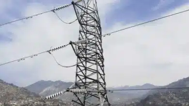 Pakistan Demand to remove high-tension line tower on top of hill