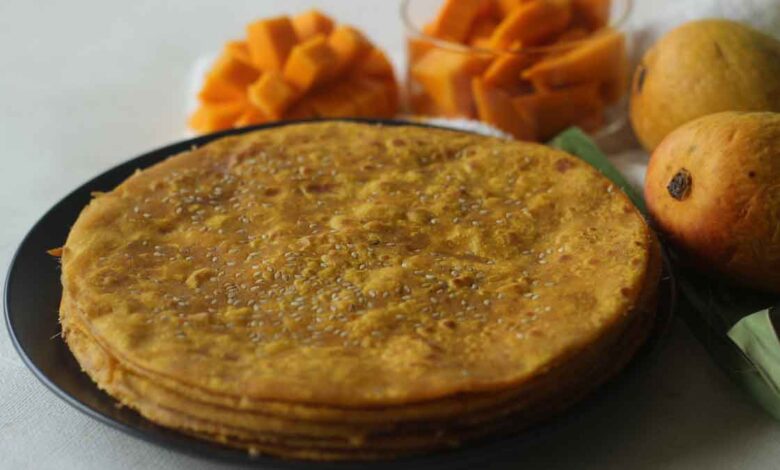 Quick Mango Paratha Recipe