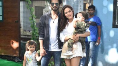 Shahid Kapoor shared a glimpse of the precious moments spent with his family