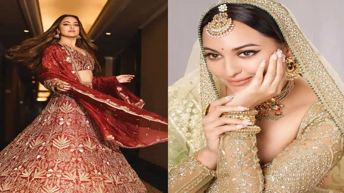 See sonakshi sinha in beautiful bridal look