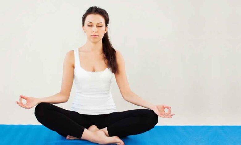 Sukhasana Your face will glow like lead; These are 10 amazing benefits of doing Sukhasana