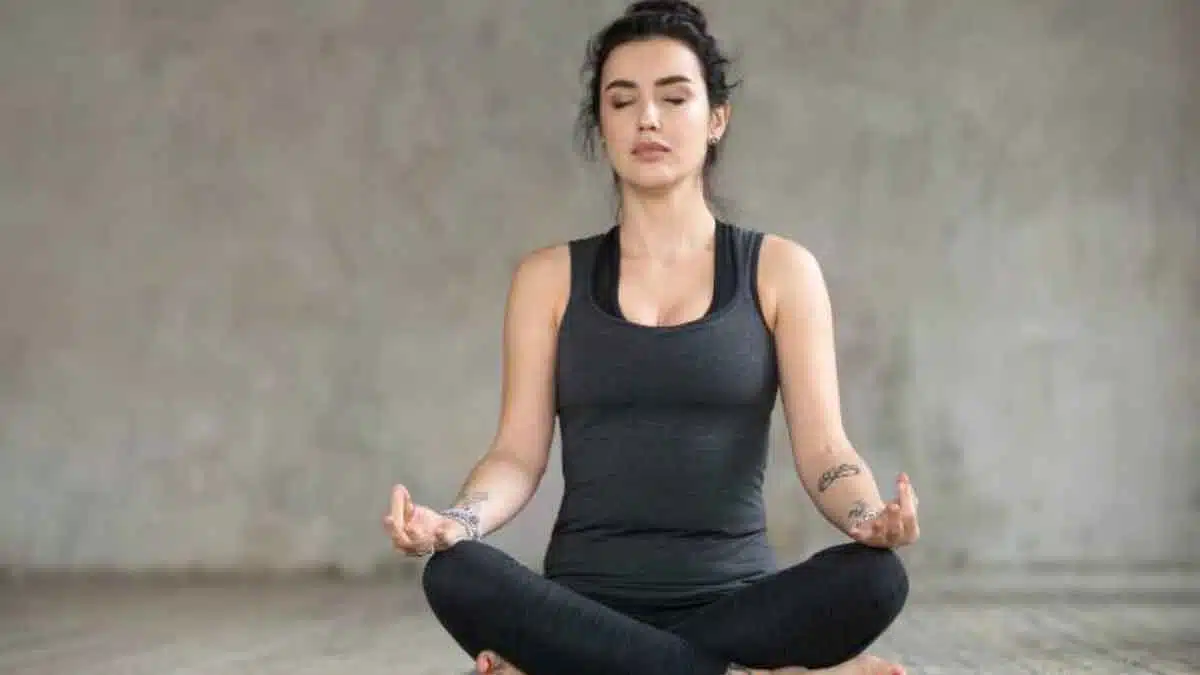 Sukhasana Your face will glow like lead; These are 10 amazing benefits of doing Sukhasana