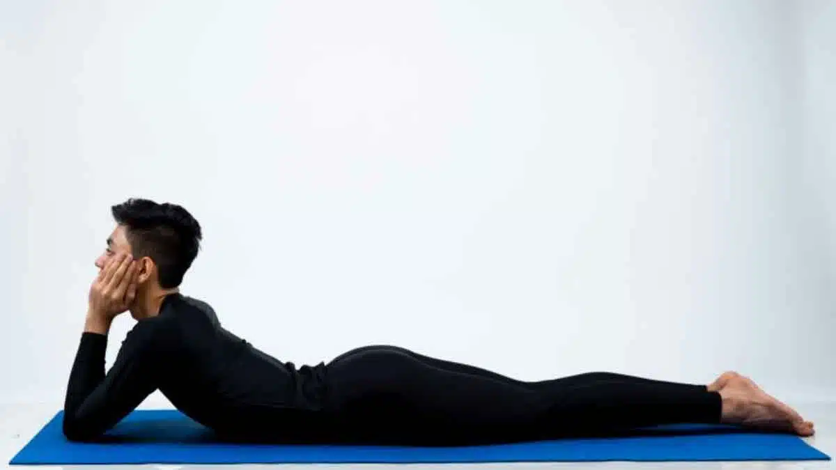 The fat of the whole body will decrease rapidly, do Merkatasana daily