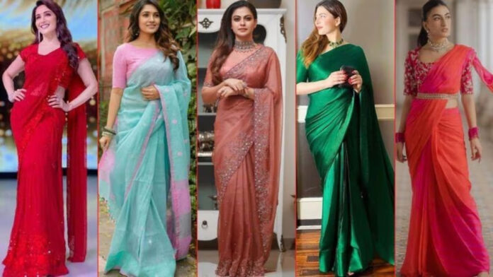 These 7 summer special colorful sarees give a bold and beautiful look