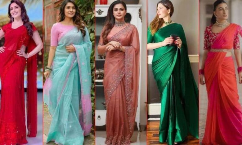 These 7 summer special colorful sarees give a bold and beautiful look