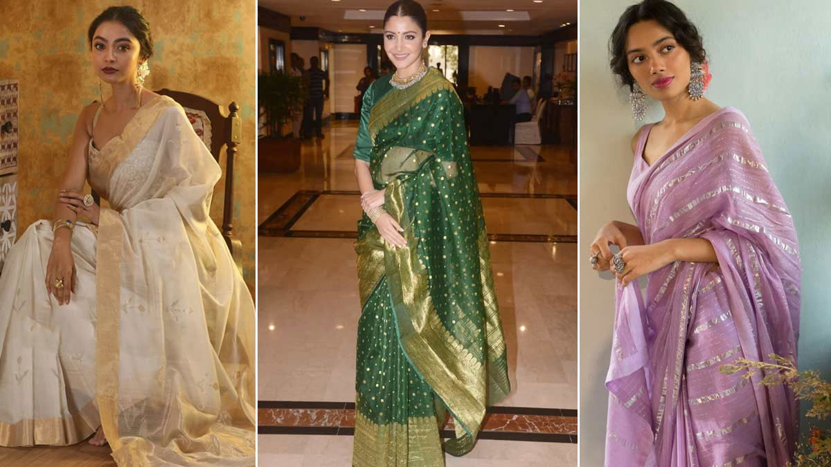 These 7 summer special colorful saris give a bold and beautiful look