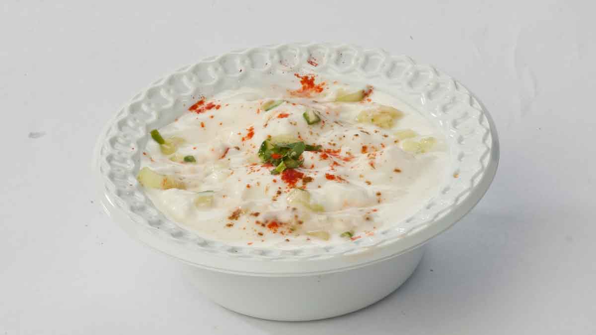 This Raita is not only tasty but also healthy!