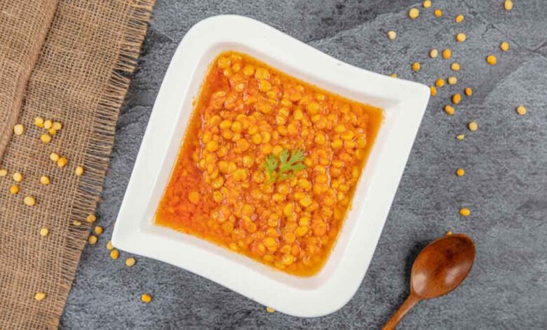 This dal is a powerhouse of protein, eating one bowl of it gives you strength like a horse