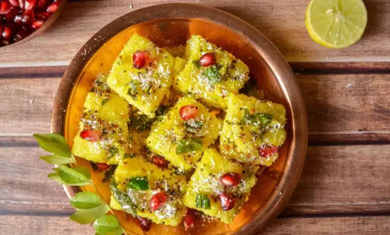 This time make Dhokla with semolina instead of gram flour, children will ask for it