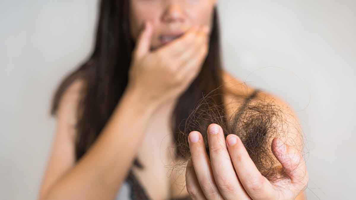 To make hair long and thick, mix it with coconut oil and apply it