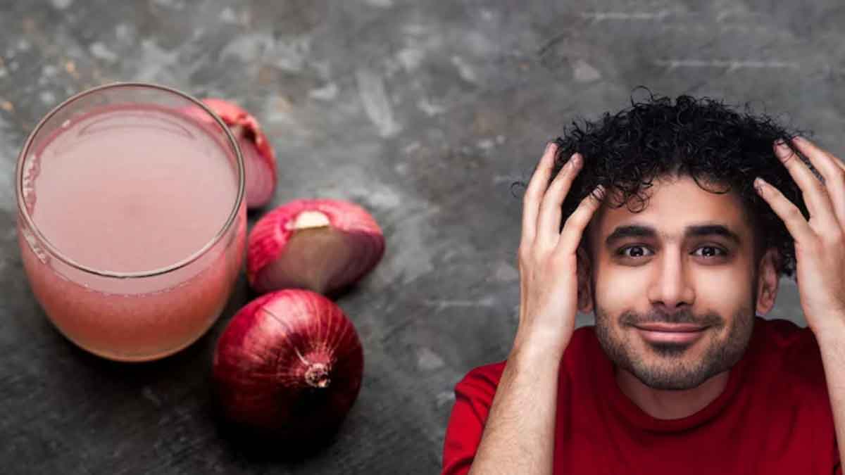 Use onion juice in these 3 ways, the hair will be below the waist