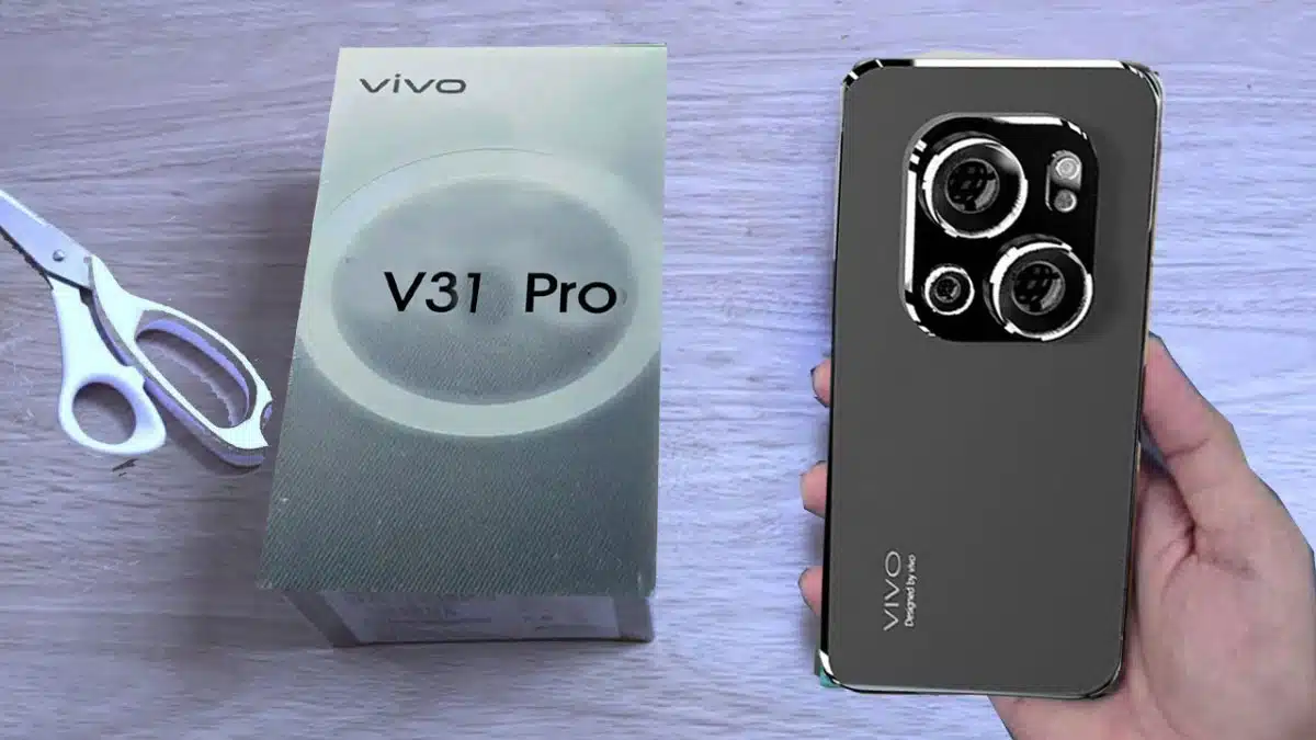 Vivo V31 Pro 5G Smartphone with 128GB storage launched with 200MP Camera quality