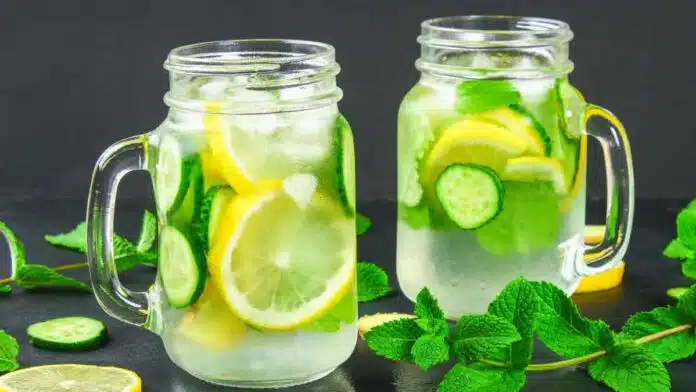 What are the benefits of drinking Lemon water for the skin