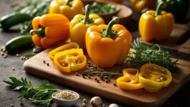 What are the benefits of yellow bell pepper