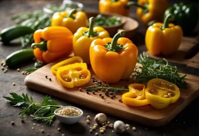 What are the benefits of yellow bell pepper