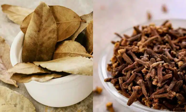 What happens if you burn cloves by placing them on a bay leaf