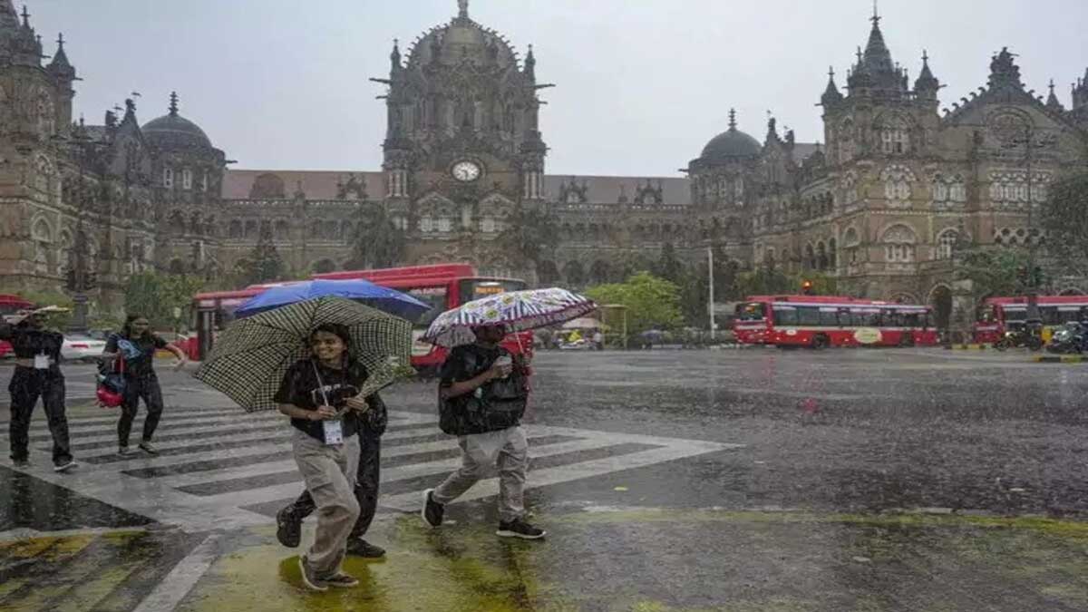 Yellow alert for rain in many areas of Mumbai