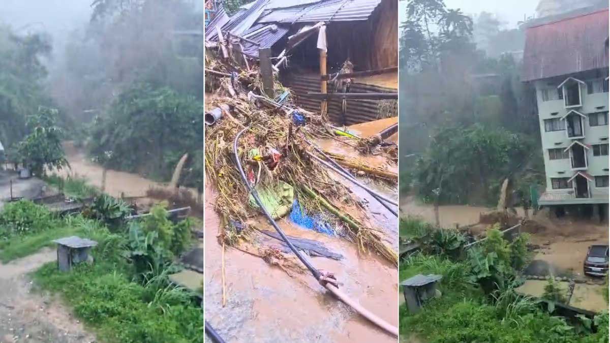 Cloudburst causes flood in Arunachal Pradesh