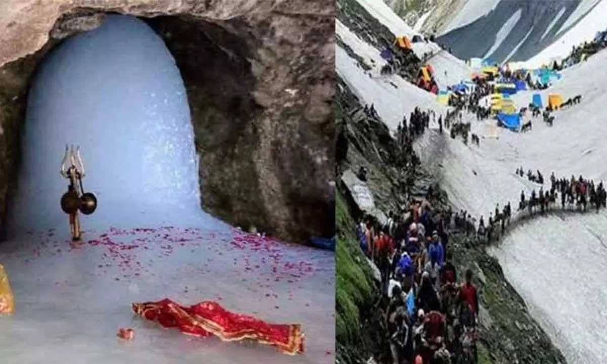 Jammu Kashmir: 2 Amarnath pilgrims injured in van accident near Chandanwari