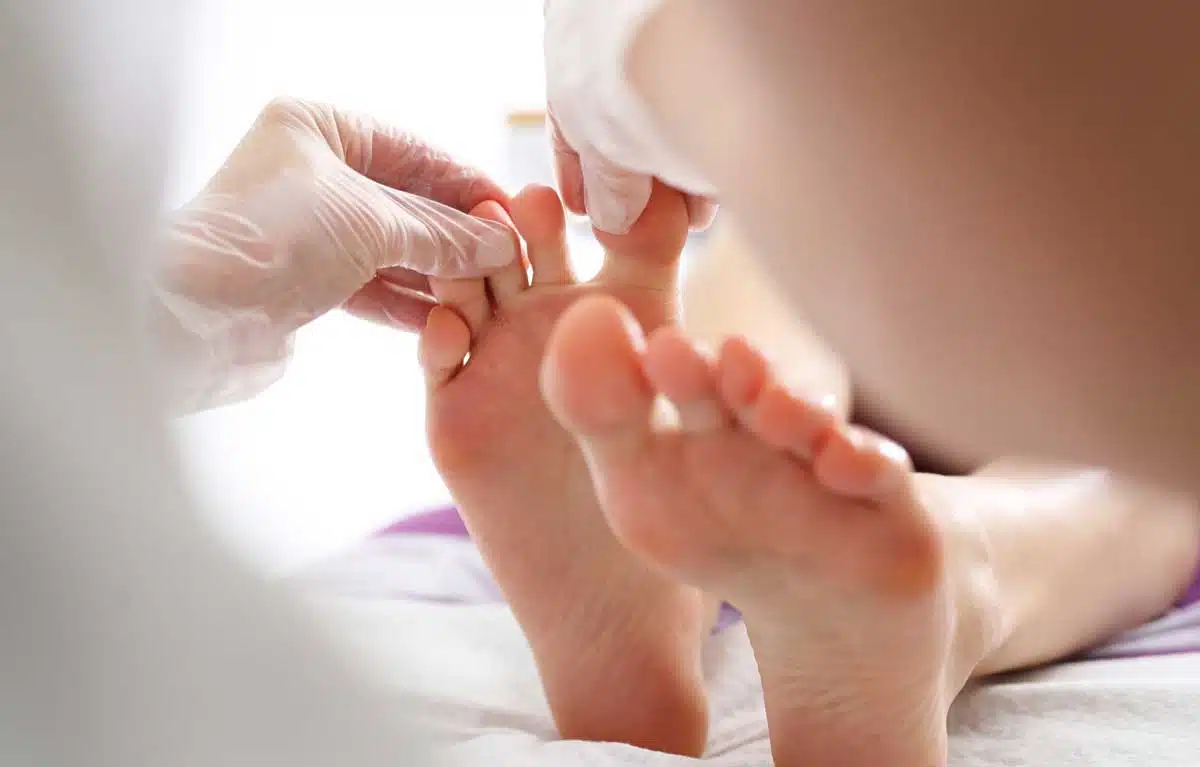 Use tea tree oil to get rid of nail fungus