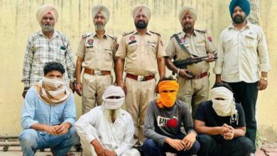 Punjab rural police seized 8 kg heroin and 6 pistols