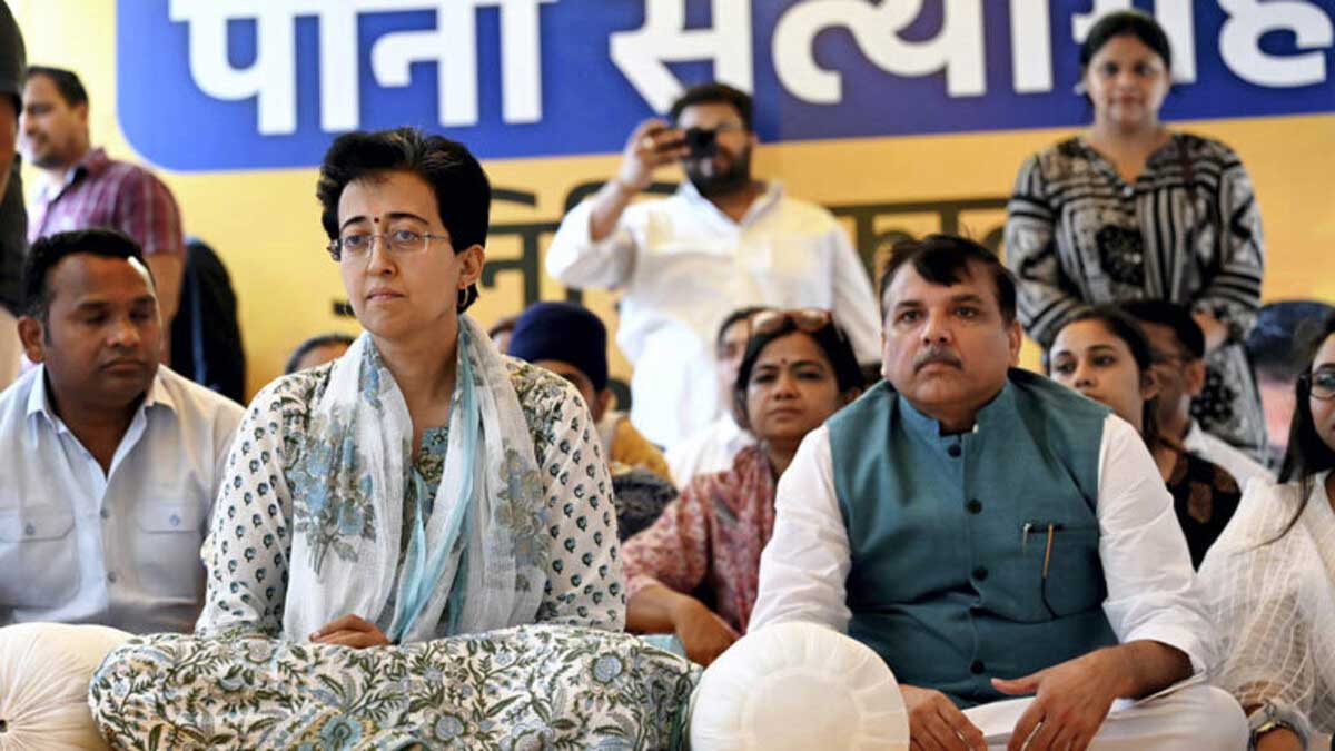 AAP minister Atishi's protest against water crisis withdrawn