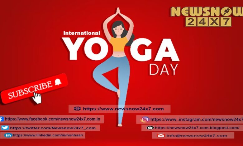 The theme of International Yoga Day 2024 is Yoga for self and society