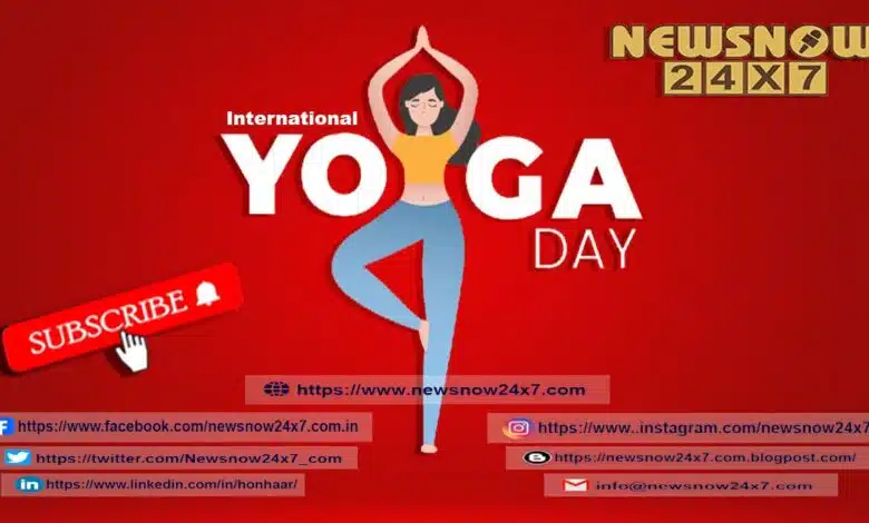 The theme of International Yoga Day 2024 is Yoga for self and society