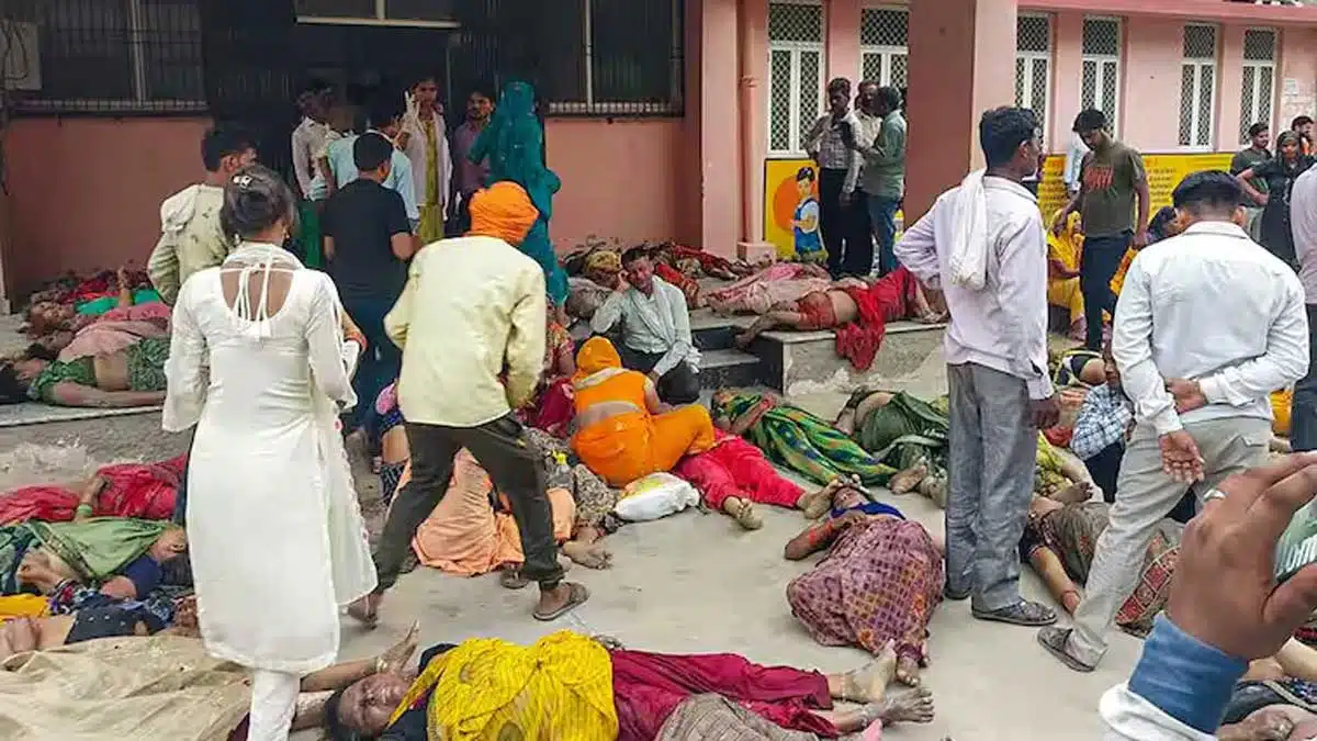 121 people died in stampede accident in Hathras