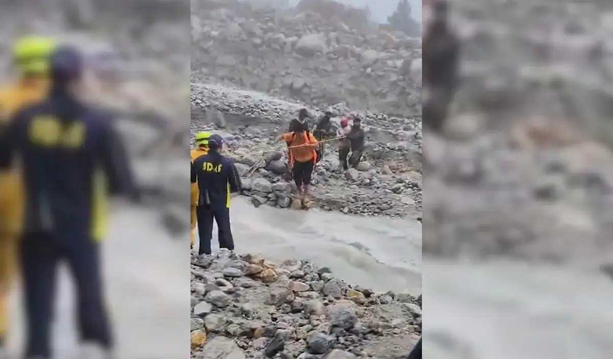 2 swept away as temporary bridge collapses in Uttarakhand