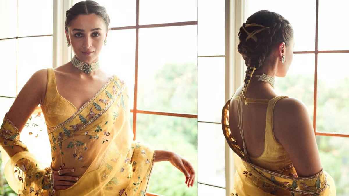 6 Vibrant Yellow Sarees By B-Town Divas For Haldi Ceremony 