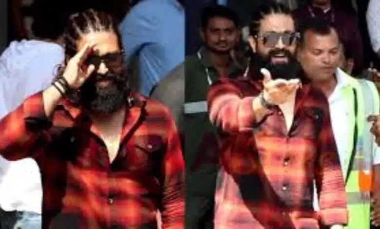 Actor Yash's video in stylish look is going viral