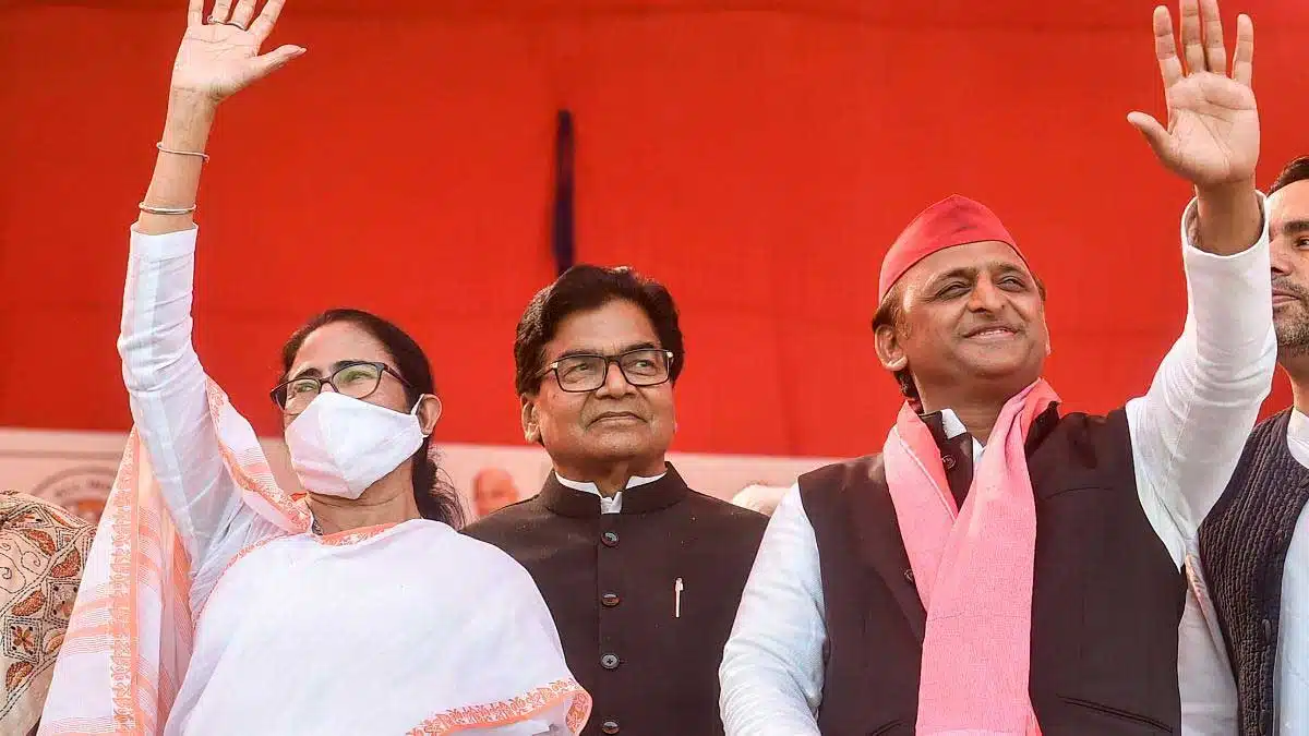 Akhilesh Yadav said in the TMC meeting The BJP government will fall very soon