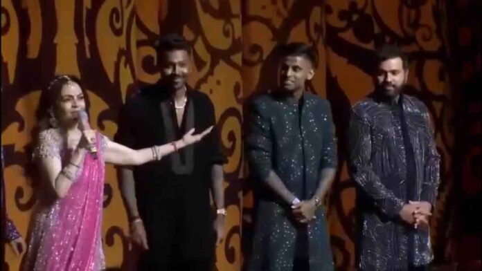 Ambani family honored the 'stars of India', Rohit-Surya-Pandya were welcomed like this