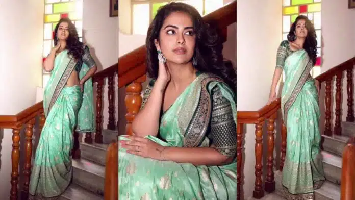 Avika Gor Inspired Trendy Sarees And Blouses For Monsoon Weddings