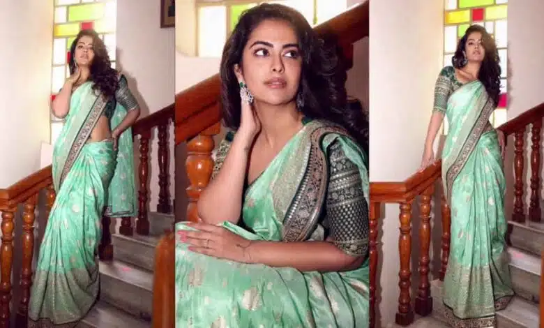 Avika Gor Inspired Trendy Sarees And Blouses For Monsoon Weddings
