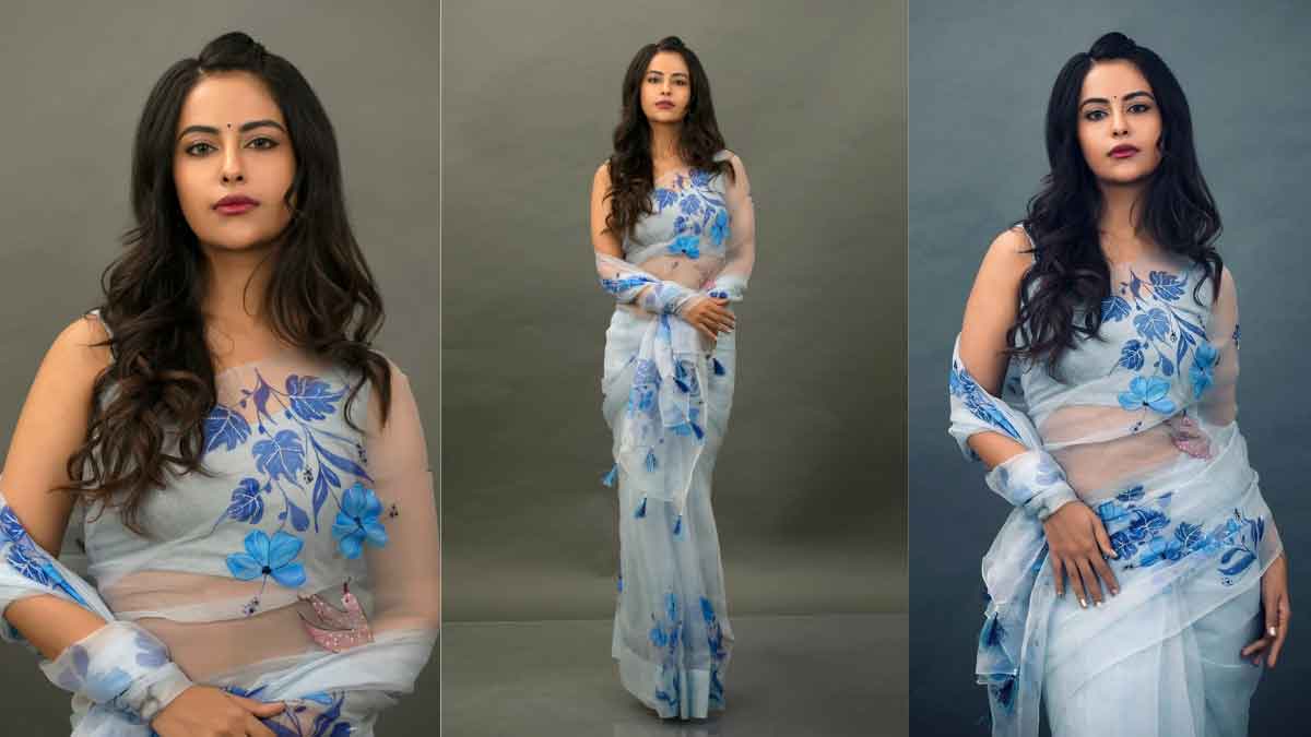 Avika Gor Inspired Trendy Sarees And Blouses For Monsoon Weddings
