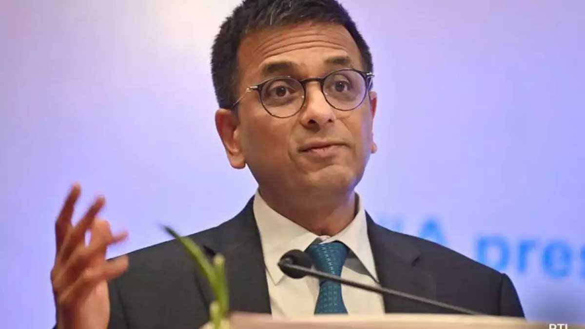 CJI DY Chandrachud said that in 2024, Delhi may witness two heatwaves and record-breaking rainfall in a single day