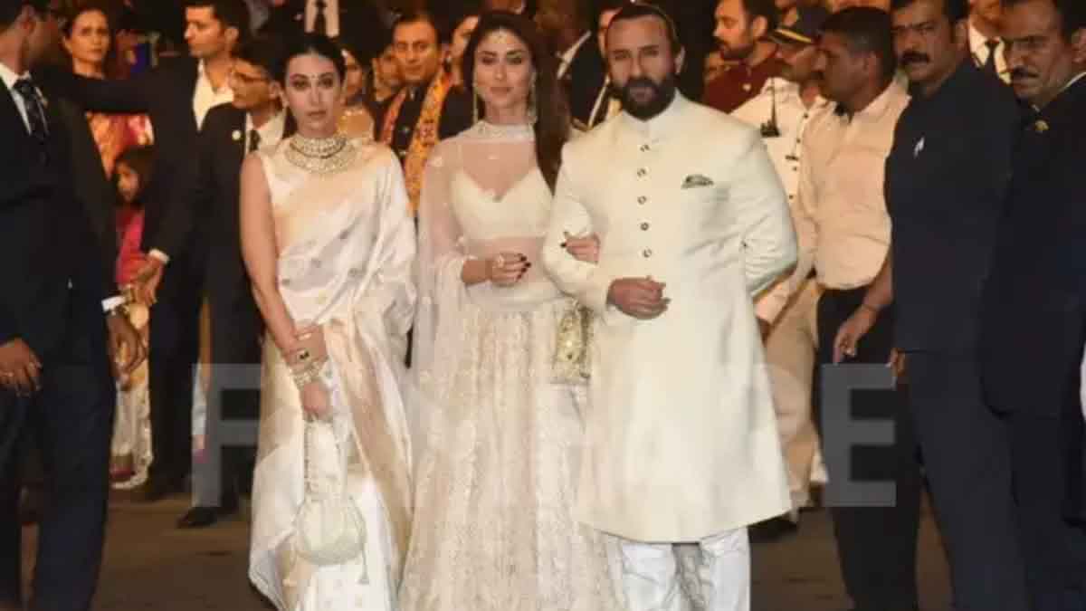 Daughters of Kapoor family arrived at Anant-Radhika's sangeet with their boyfriends, but avoided posing together