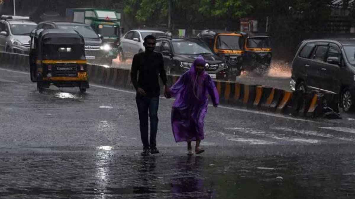 Delhi Rains Rainfall in these areas of Delhi, relief from sticky heat