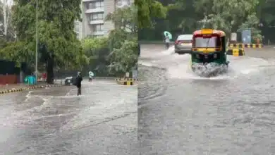 Delhi Rains Rainfall in these areas of Delhi, relief from sticky heat