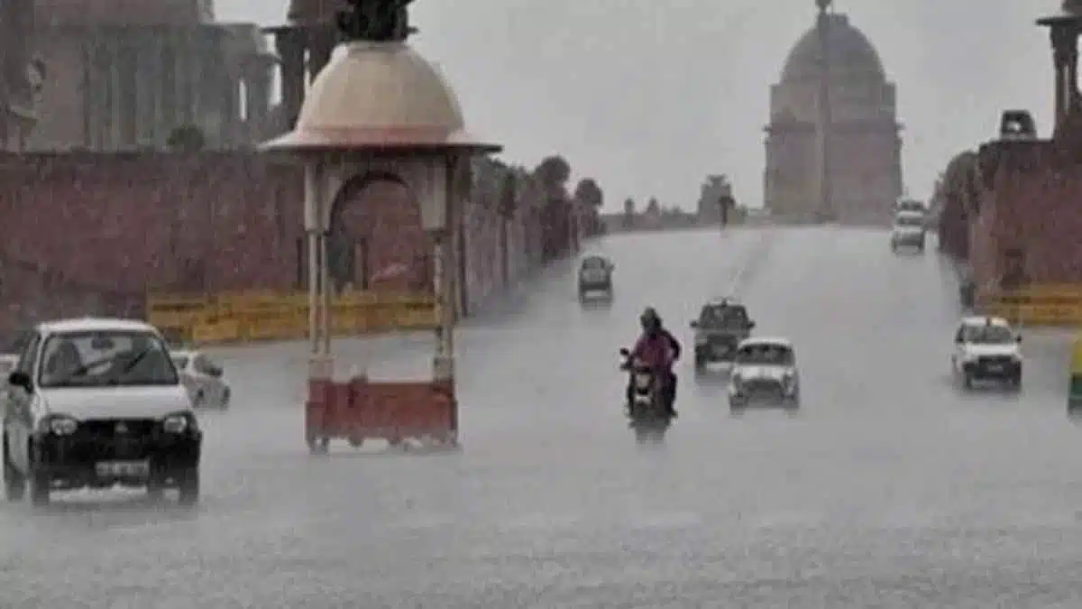 Delhi Weather Rain withdrew its entry in Delhi-Noida, Meteorological Department issued alert for today and tomorrow