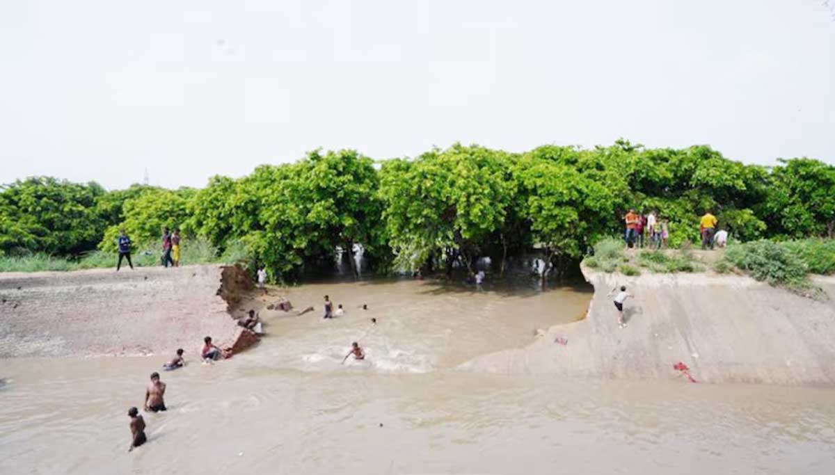 Delhi's Water Minister Atishi said the repair of the embankment of Munak Canal has been completed