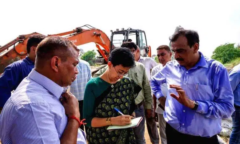 Delhi's Water Minister Atishi said the repair of the embankment of Munak Canal has been completed