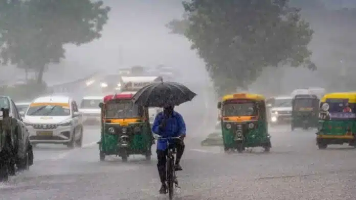 Delhi's weather Four days of rain, then humid heat