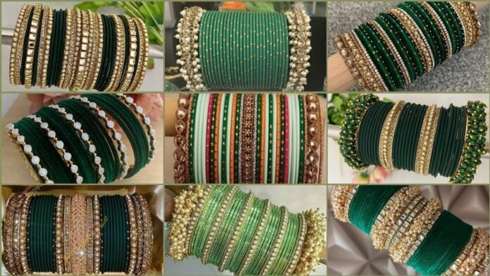 Demand for green bangles increases in the month of Saavan