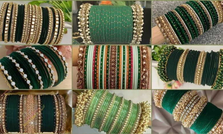 Demand for green bangles increases in the month of Saavan
