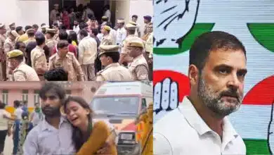 Hathras stampede Congress leader Rahul Gandhi meets victims families